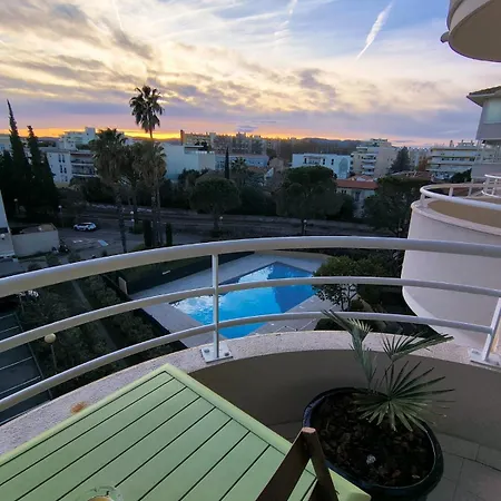 Lumineux T2 - Calme - Piscine - Plages Apartman *